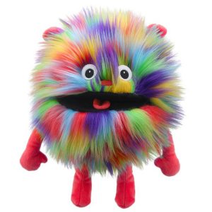 Baby Monster - Rainbow Puppet