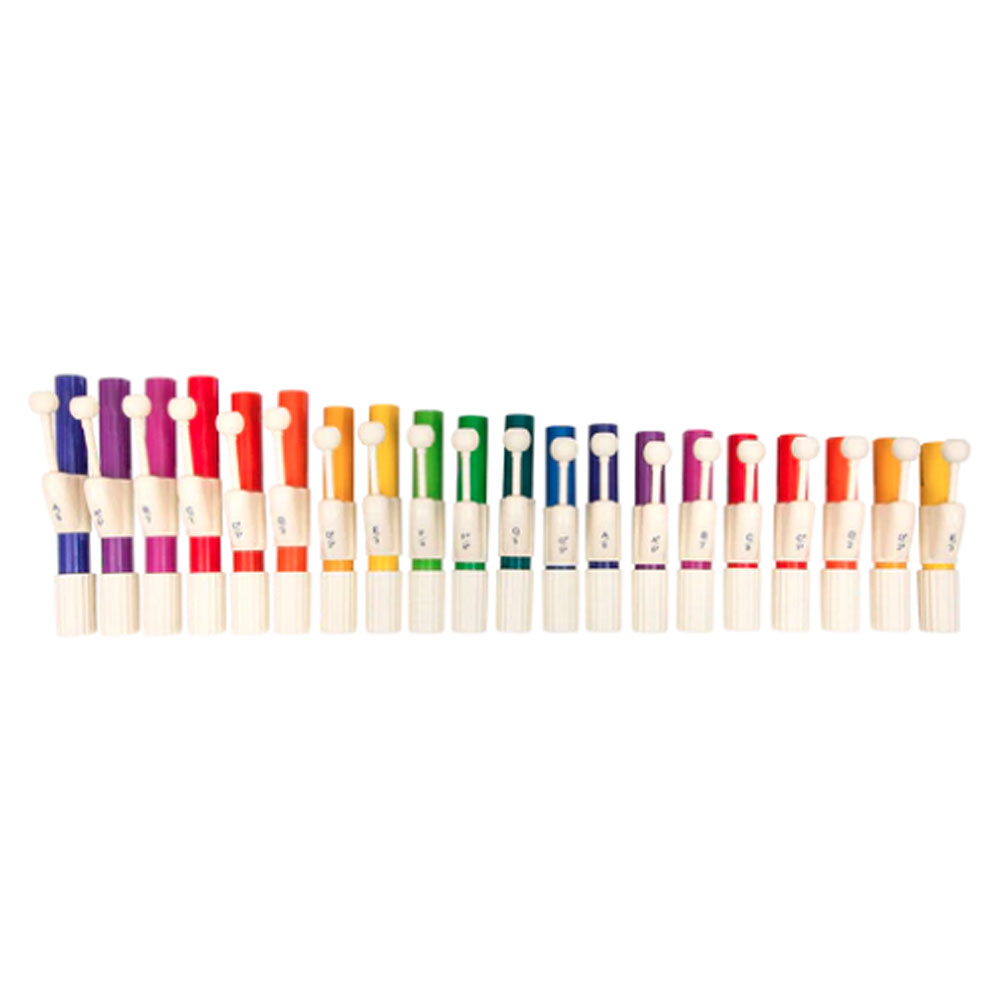 CHROMA-NOTES® 20-Note Student Hand Chime Set w/ Case