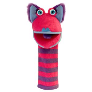 Knitted Puppet - Kitty
