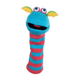 Knitted Puppet - Scorch