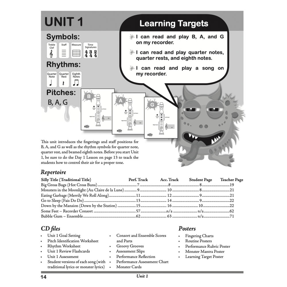 Recorder Monster Teacher's Edition - Image 5