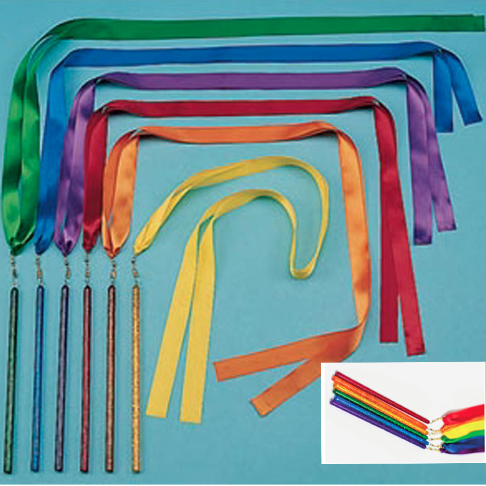 36" Ribbon Wands (Set of 6)
