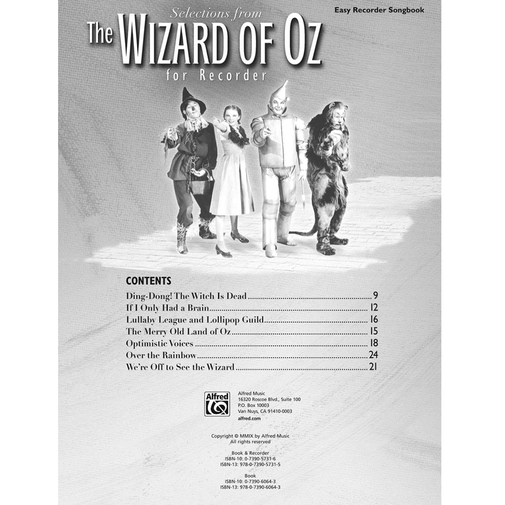 Wizard of Oz for Recorder - Image 2