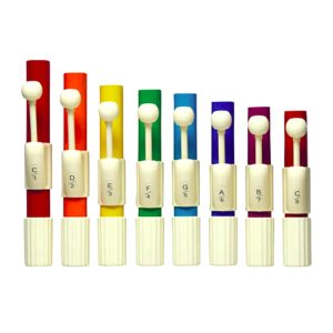 8-Note C Major Diatonic Student Hand Chime Set