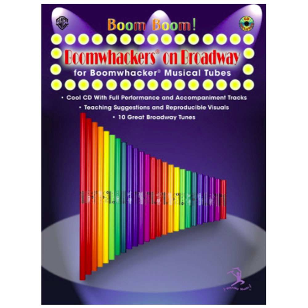 Boom Boom! Boomwhackers on Broadway Book and CD