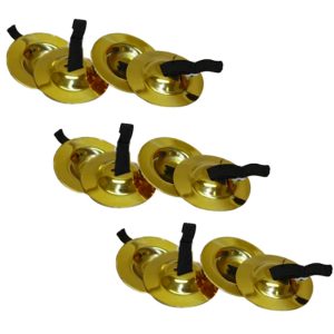 Finger Cymbals, 6 pairs