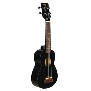 Tiki Uke Soprano Ukulele - Black