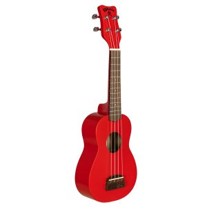 Tiki Uke Soprano Ukulele - Red