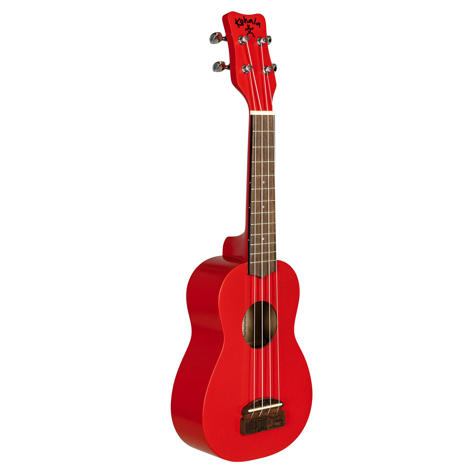 Tiki Uke Soprano Ukulele - Red