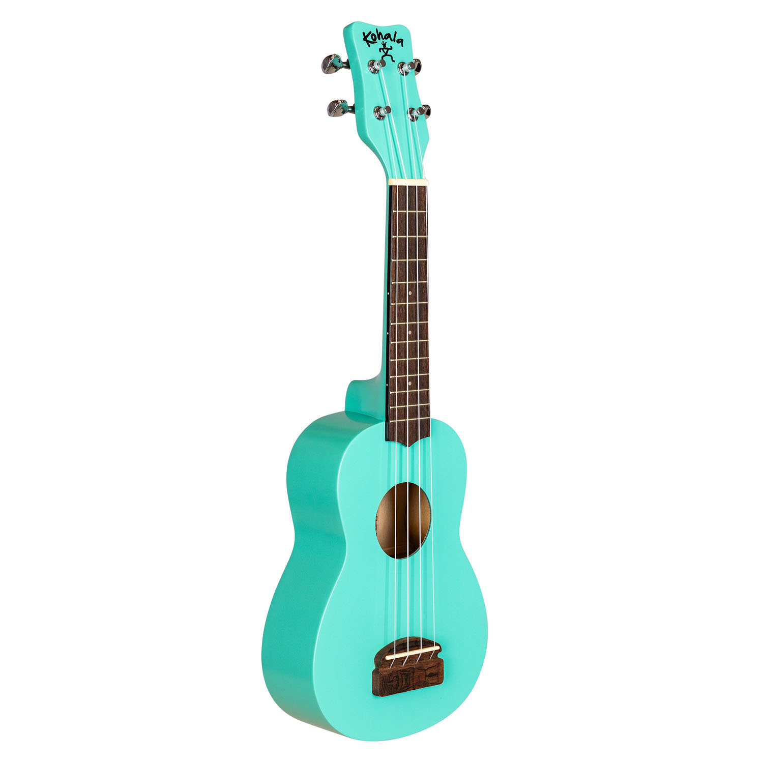 Tiki Uke Soprano Ukulele - Seafoam Green
