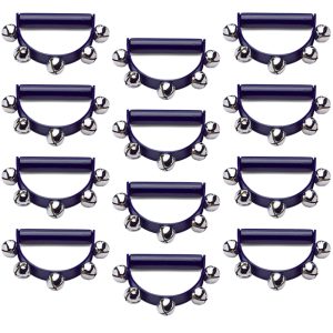 Mounted Sleigh Bells (5 Bells) 12 pack