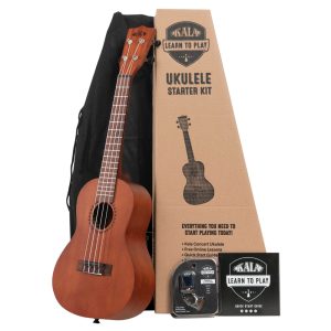 Kala Learn To Play Series Concert Ukulele Starter Kit