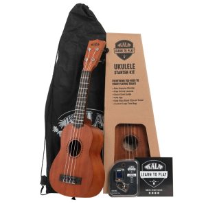 Kala Learn To Play Series Soprano Ukulele Starter Kit