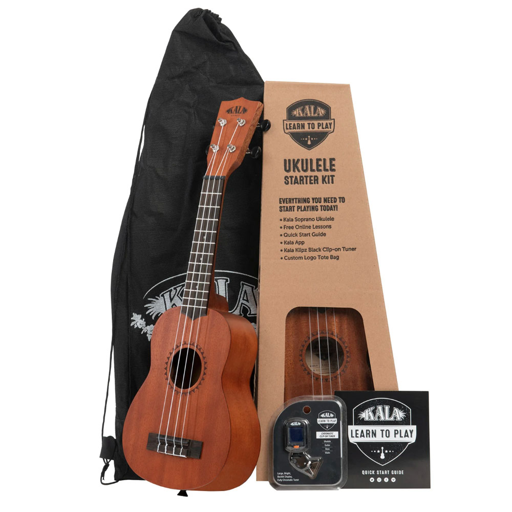 Kala Learn To Play Series Soprano Ukulele Starter Kit