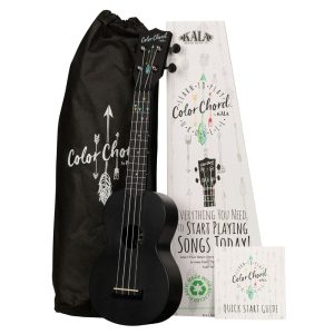 Kala Learn To Play Recycled Color Chord™ Ukulele Starter Kit