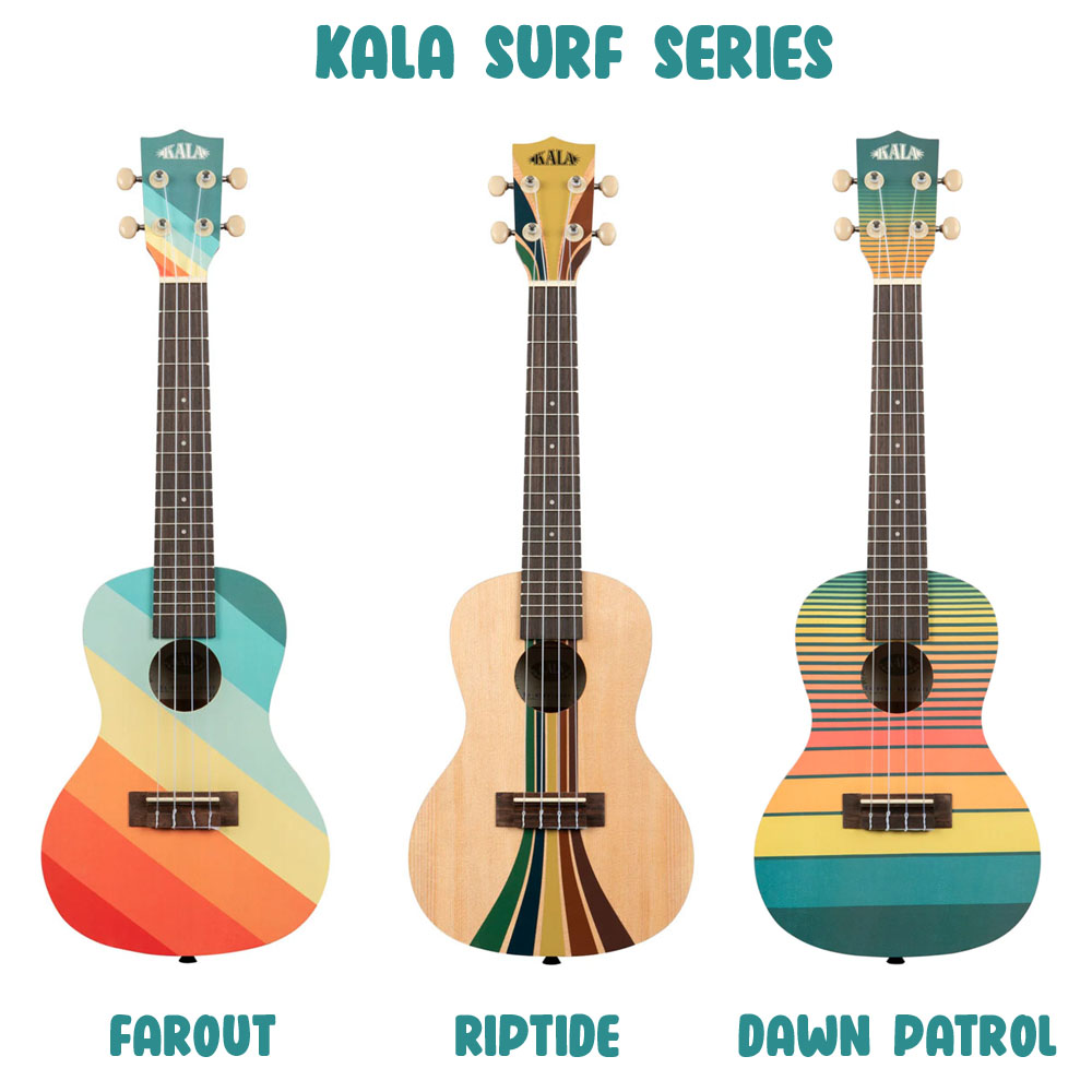 Kala Surf Series Riptide Concert Ukulele - Image 6