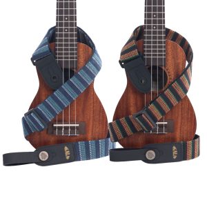Stripe Handmade Ukulele Strap - Kala