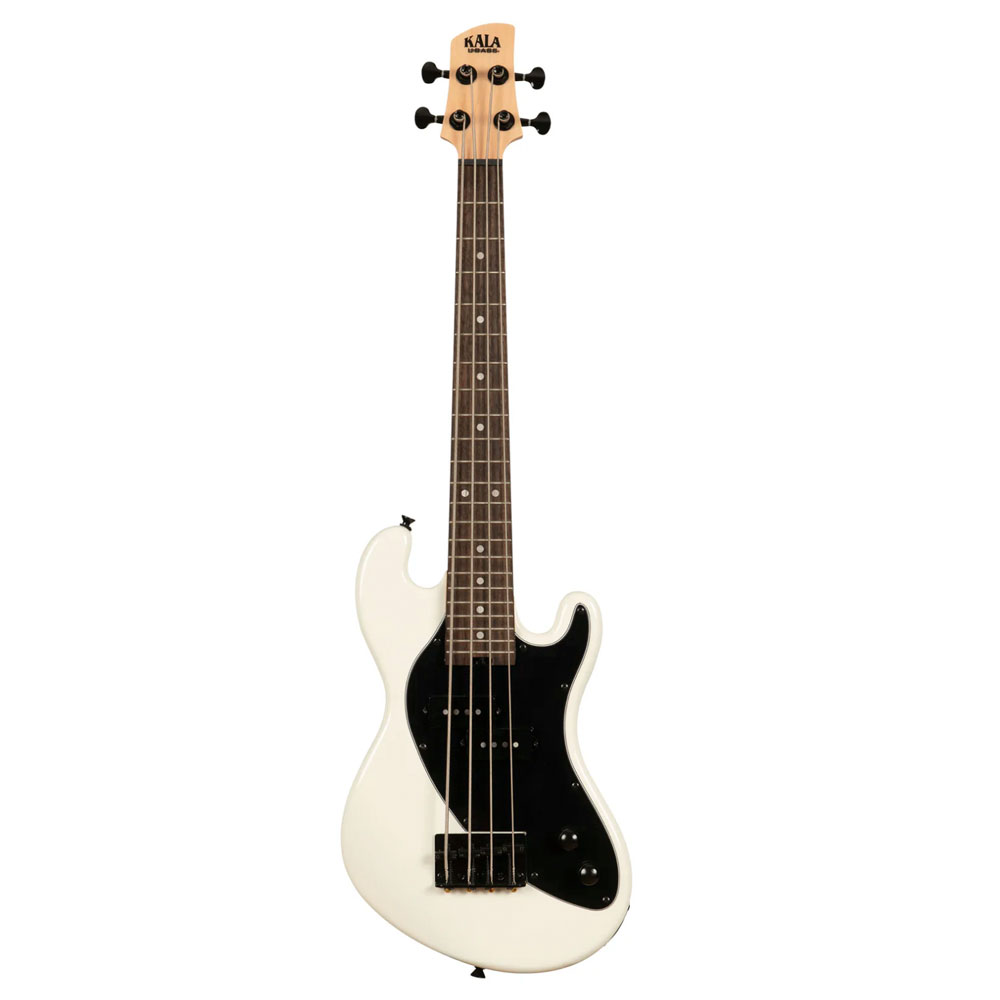 Solid Body 4-String Sweet Cream Fretted U•BASS® - Image 3