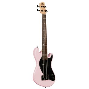 Solid Body 4-String Pale Pink Fretted U•BASS®