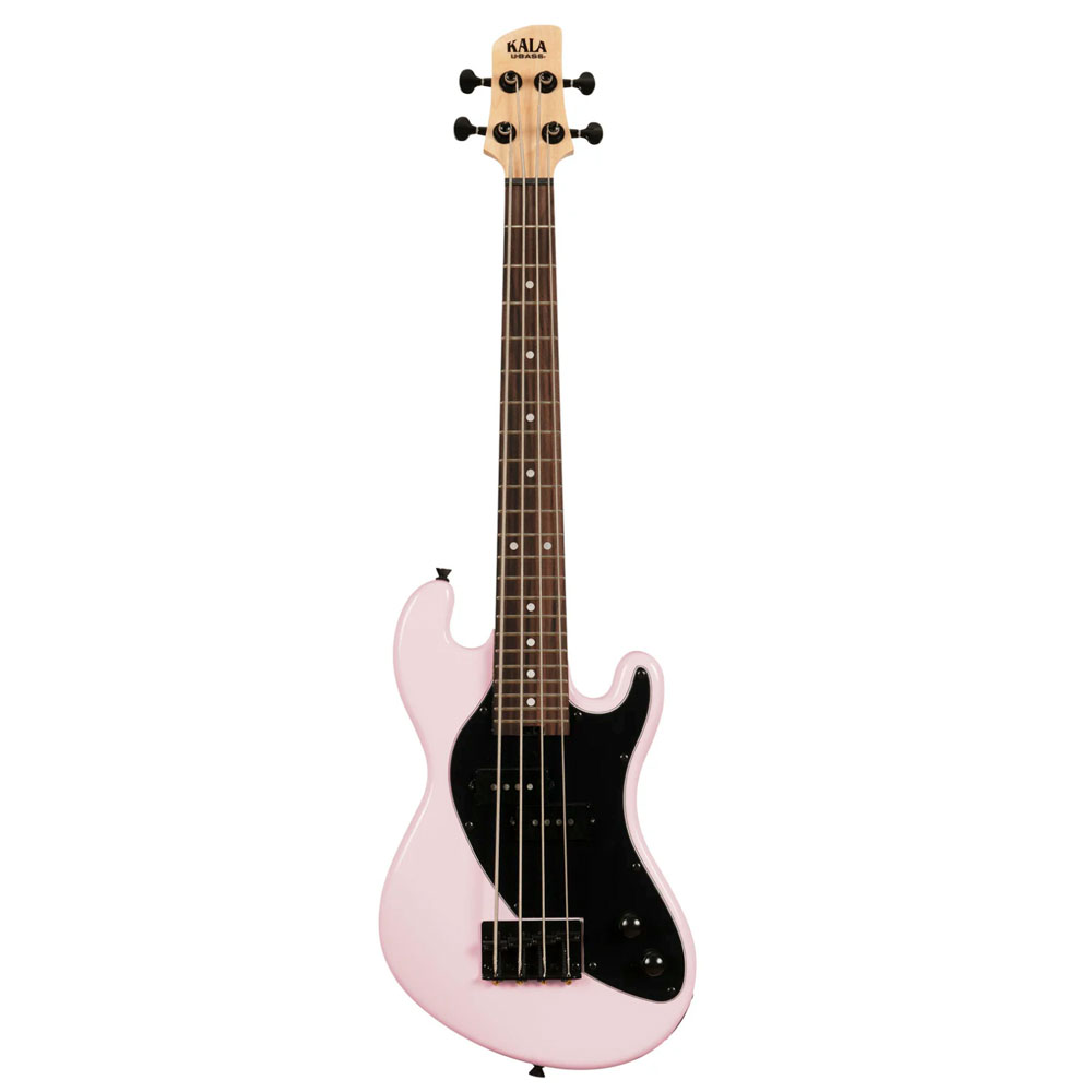 Solid Body 4-String Pale Pink Fretted U•BASS® - Image 3
