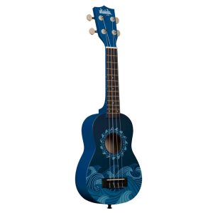 Deep Blue Ukadelic Soprano Ukulele