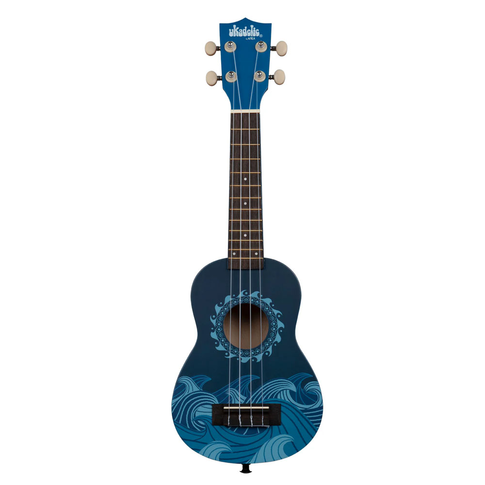 Deep Blue Ukadelic Soprano Ukulele - Image 3