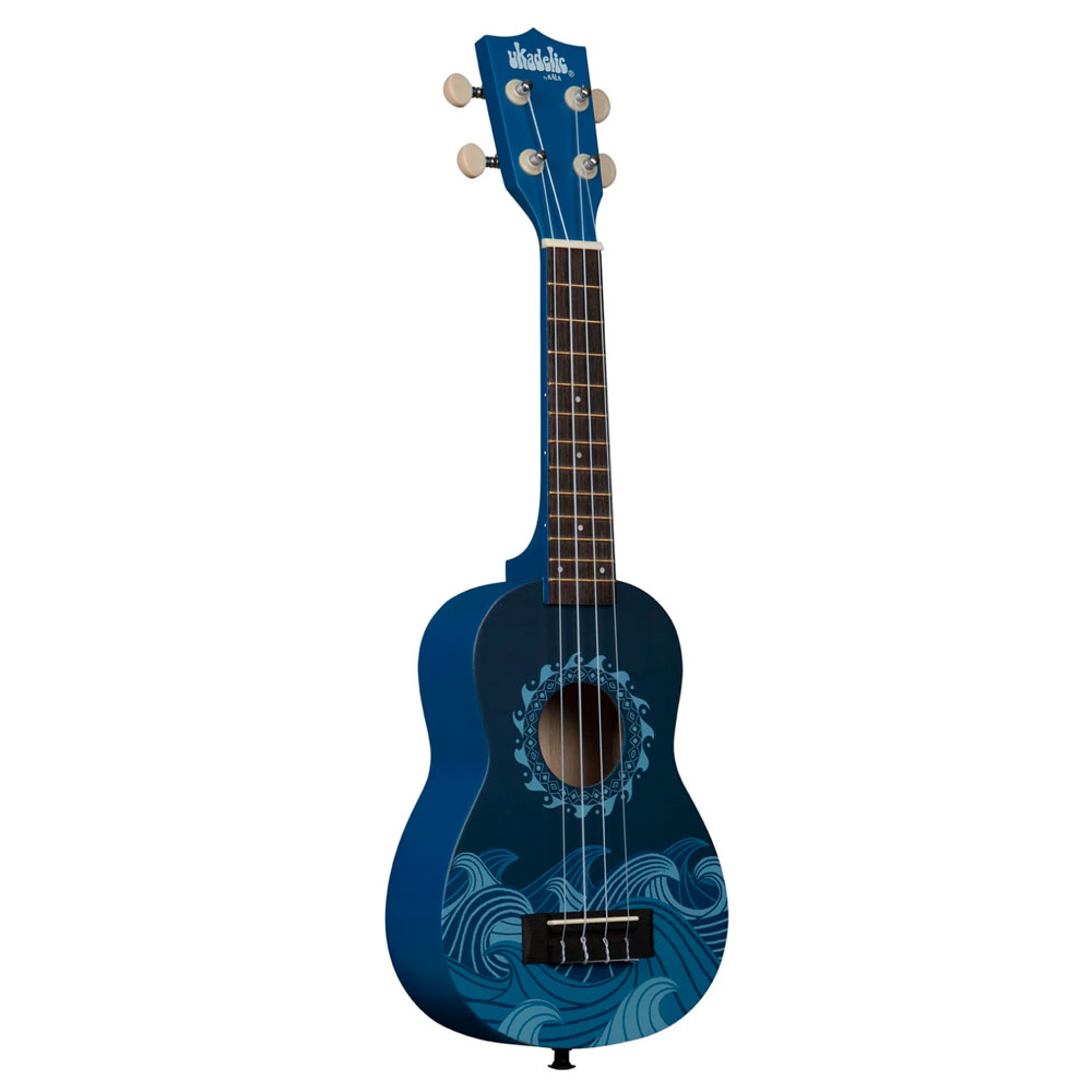 Deep Blue Ukadelic Soprano Ukulele