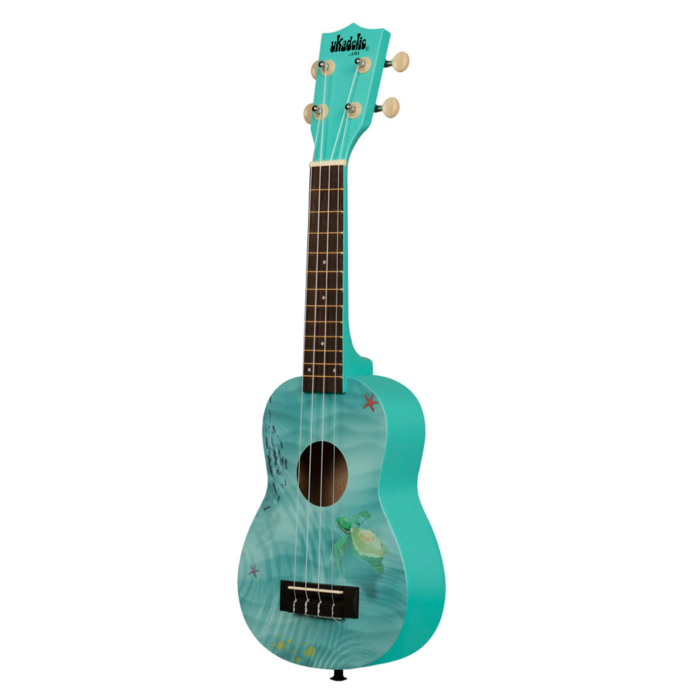 Seascape Ukadelic Soprano Ukulele - Image 4