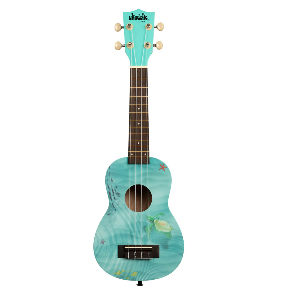 Seascape Ukadelic Soprano Ukulele - Image 3