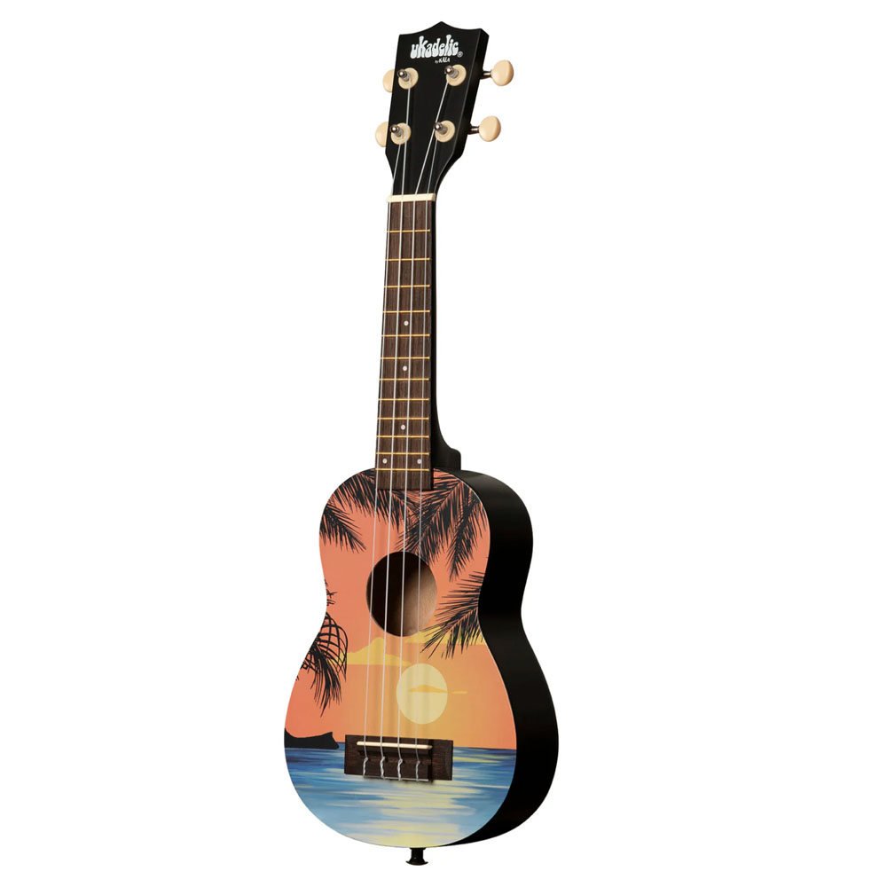 Tropical Day Ukadelic Soprano Ukulele - Image 5