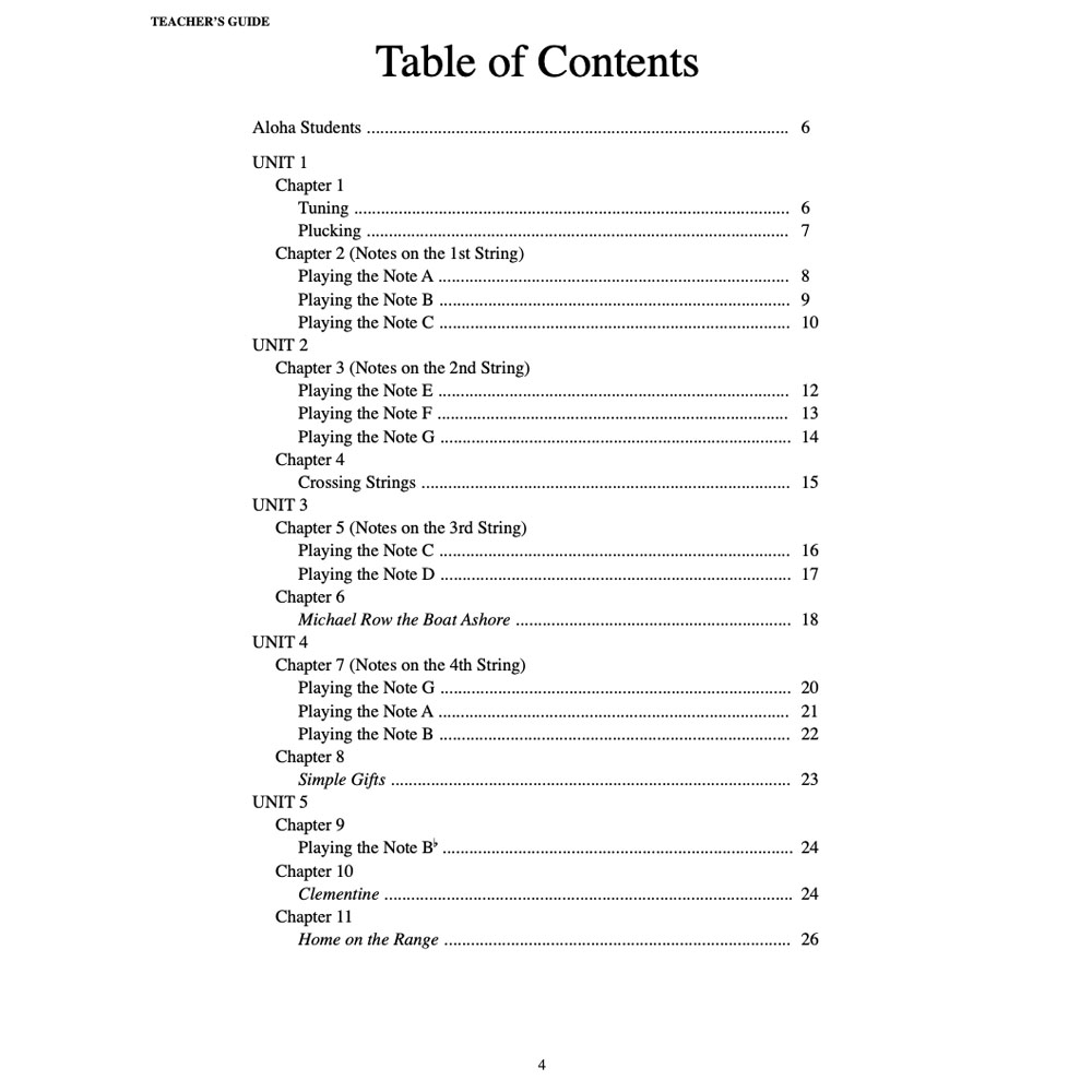 'Ukulele at School, Book 2 - Teacher Edition - Image 3